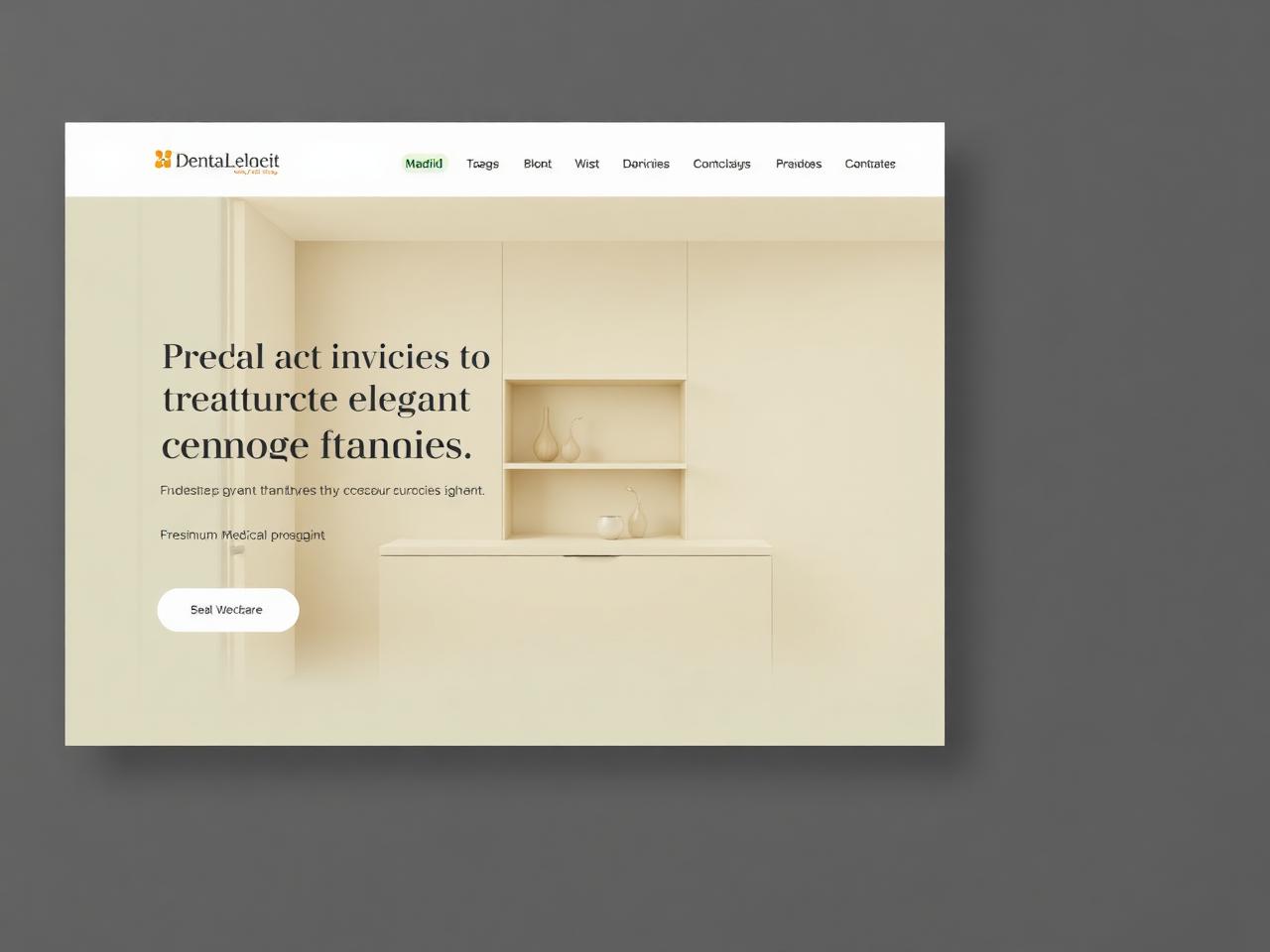 Clínica Armonía website preview